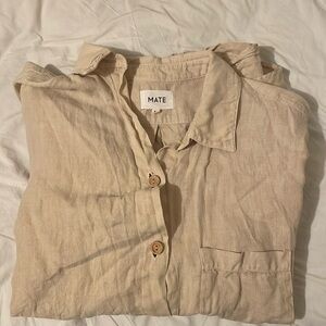 MATE the Label Linen Button Down
